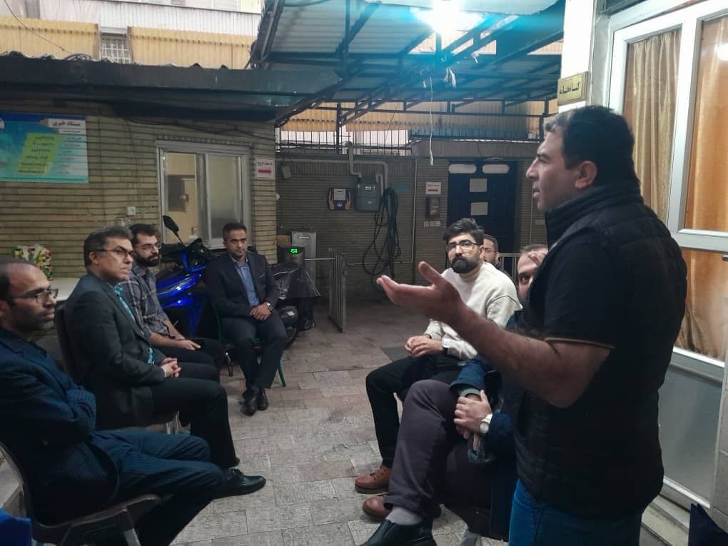 ✅بازدید معاون تحقیقات و فناوری دانشگاه علوم پزشکی ایران از خوابگاه دانشجویی ساعی 